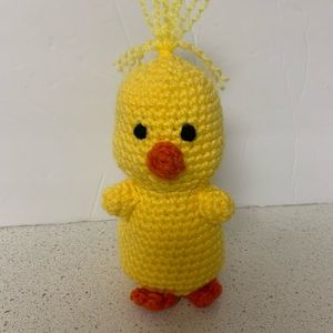 Chick Easter Yellow New 6” Tall Handmade Crochet